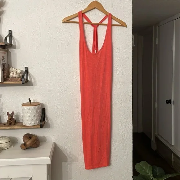 NWT Anthropologie Coral Sleeveless Dress Size Small - Picture 6 of 9
